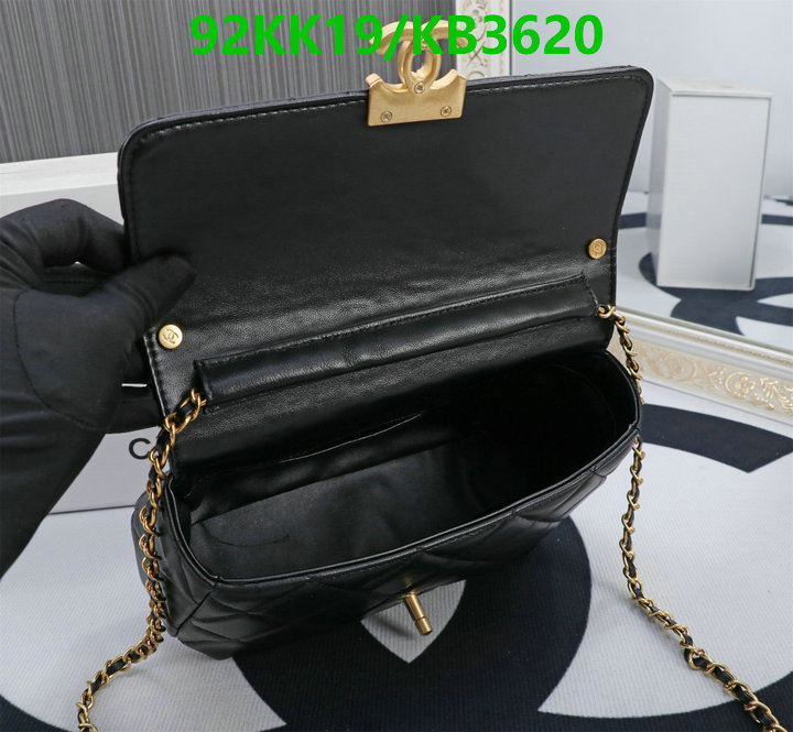 Chanel Bag-(4A)-Crossbody- Code: KB3620 $: 92USD