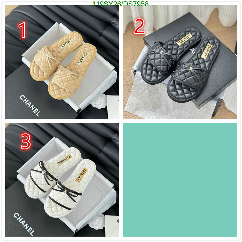 Women Shoes-Chanel Code: DS7958 $: 119USD