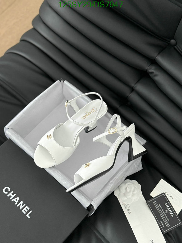 Women Shoes-Chanel Code: DS7947 $: 125USD