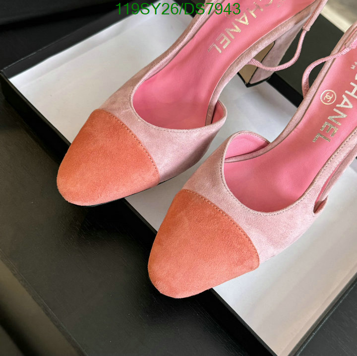 Women Shoes-Chanel Code: DS7943 $: 119USD