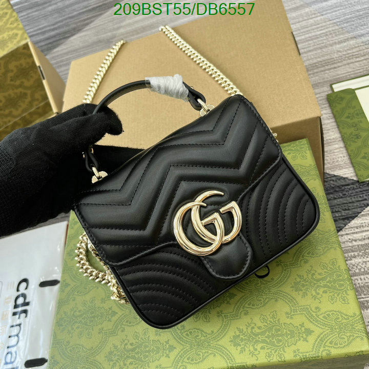 Gucci Bag-(Mirror)-Marmont Code: DB6557 $: 209USD