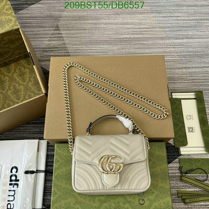 Gucci Bag-(Mirror)-Marmont Code: DB6557 $: 209USD