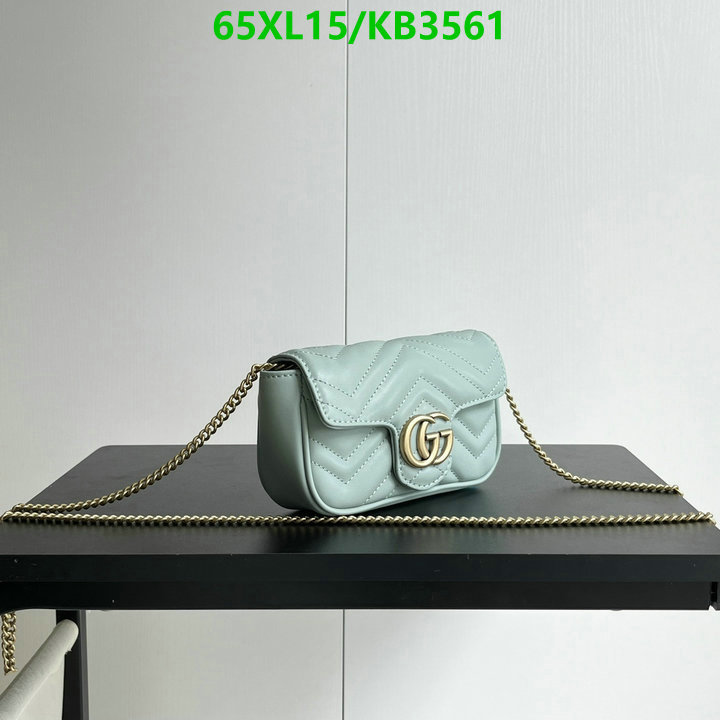 Gucci Bag-(4A)-Marmont Code: KB3561 $: 65USD