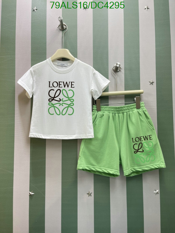 Kids clothing-Loewe Code: DC4295 $: 79USD