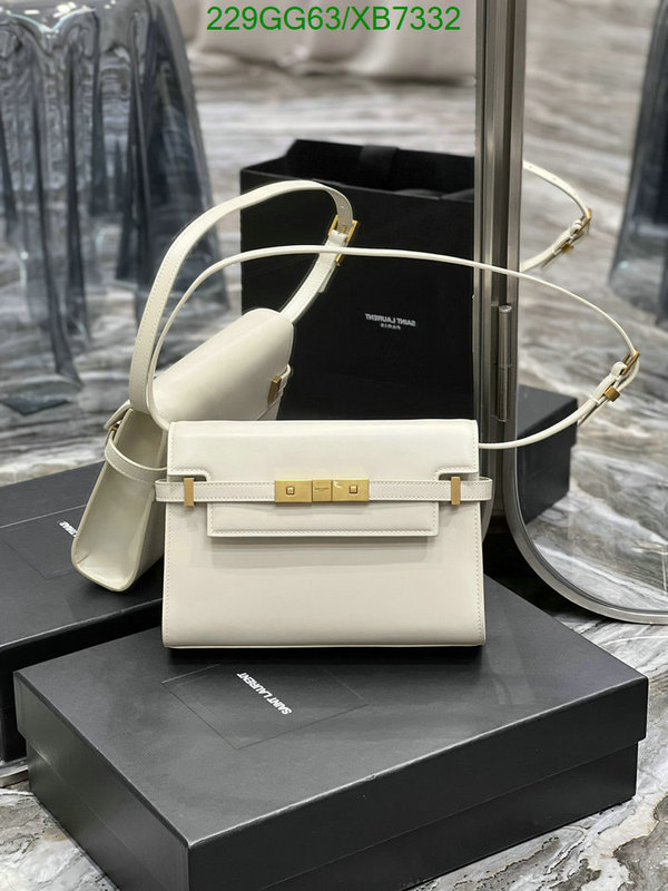 YSL Bag-(Mirror)-Crossbody- Code: XB7332 $: 229USD