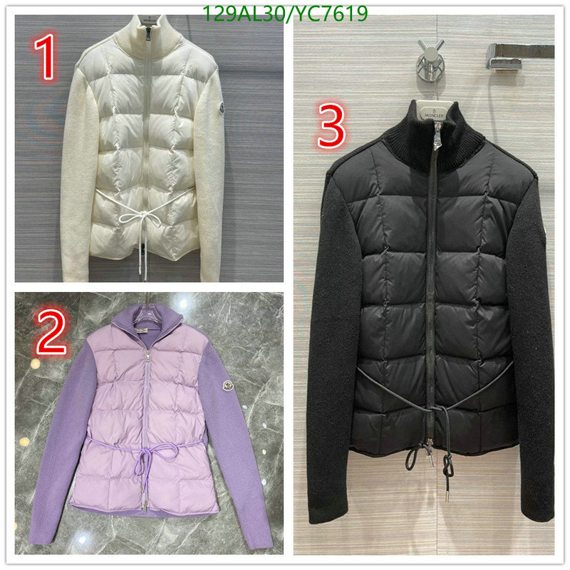 Down jacket Women-Moncler Code: YC7619 $: 129USD