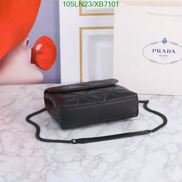 Prada Bag-(4A)-Crossbody- Code: XB7101 $: 105USD