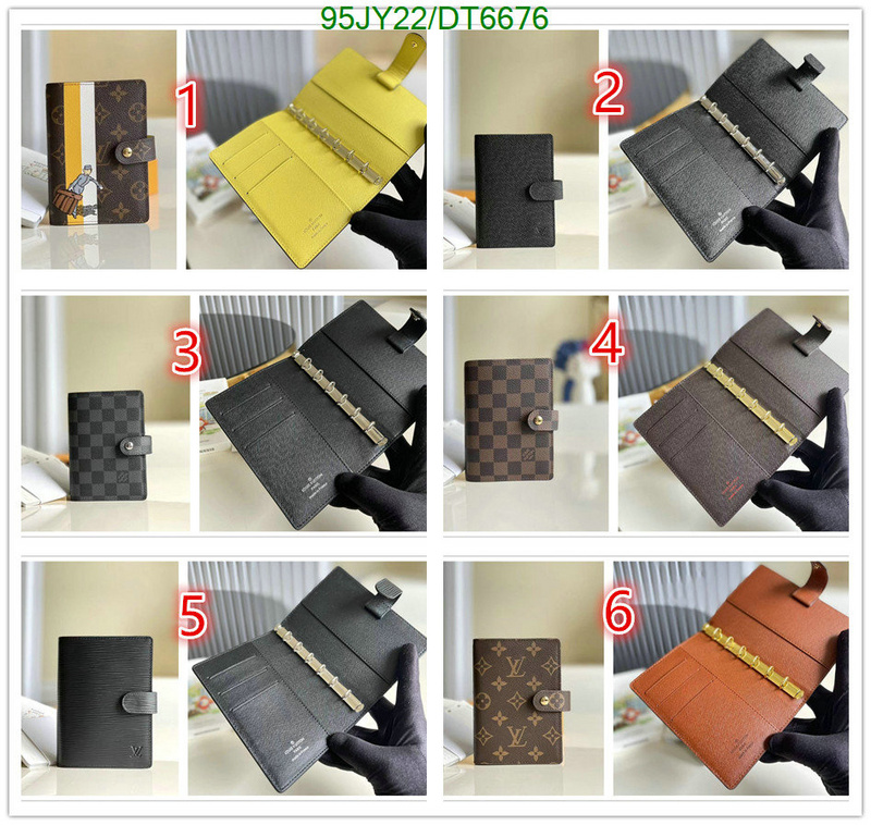 LV Bag-(Mirror)-Wallet- Code: DT6676 $: 95USD