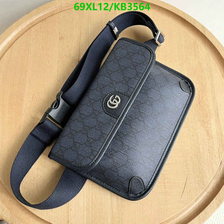 Gucci Bag-(4A)-Belt Bag-Chest Bag-- Code: KB3564 $: 69USD