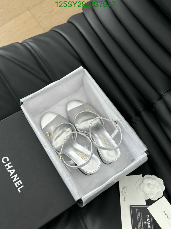 Women Shoes-Chanel Code: DS7947 $: 125USD