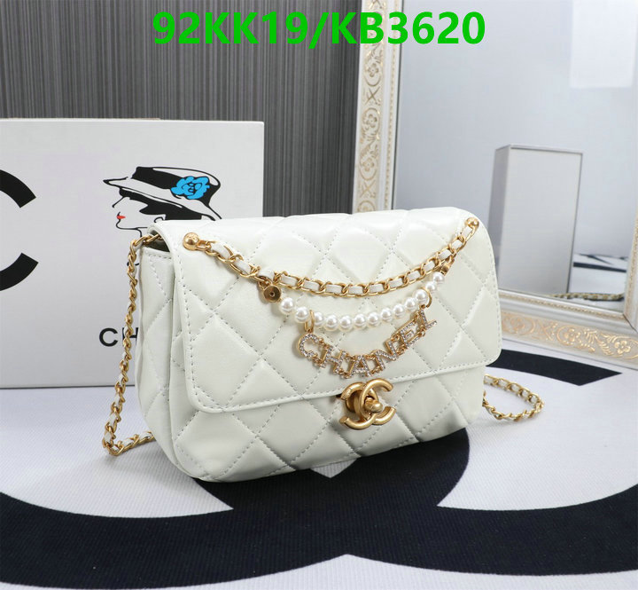 Chanel Bag-(4A)-Crossbody- Code: KB3620 $: 92USD