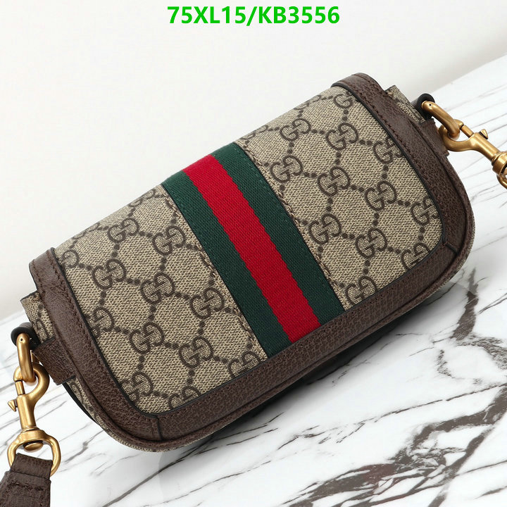 Gucci Bag-(4A)-Crossbody- Code: KB3556 $: 75USD