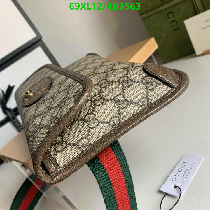 Gucci Bag-(4A)-Belt Bag-Chest Bag-- Code: KB3563 $: 69USD