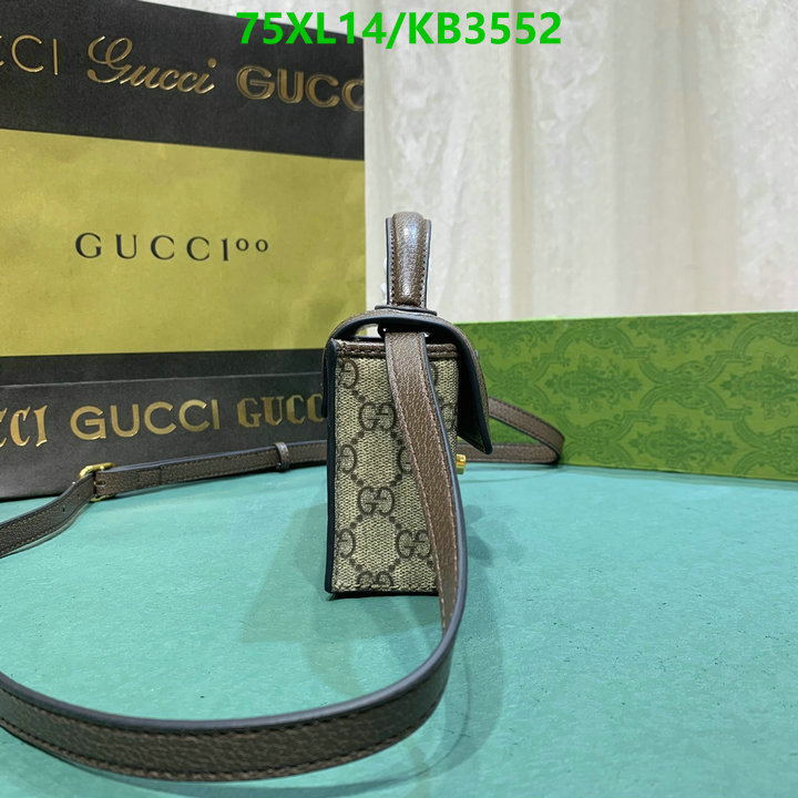 Gucci Bag-(4A)-Crossbody- Code: KB3552 $: 75USD