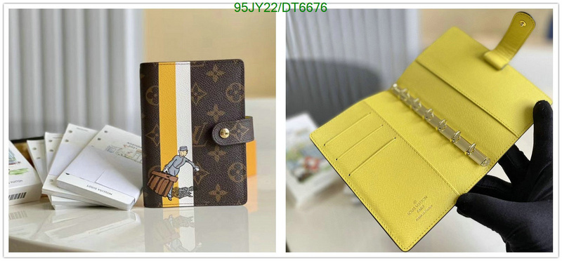 LV Bag-(Mirror)-Wallet- Code: DT6676 $: 95USD