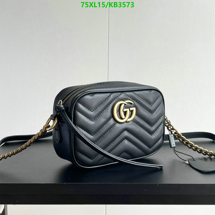 Gucci Bag-(4A)-Marmont Code: KB3573 $: 75USD