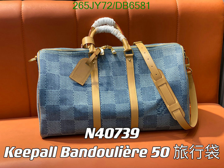 LV Bag-(Mirror)-Keepall BandouliRe 45-50- Code: DB6581 $: 265USD