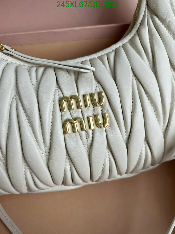 Miu Miu Bag-(Mirror)-Crossbody- Code: DB6603 $: 245USD