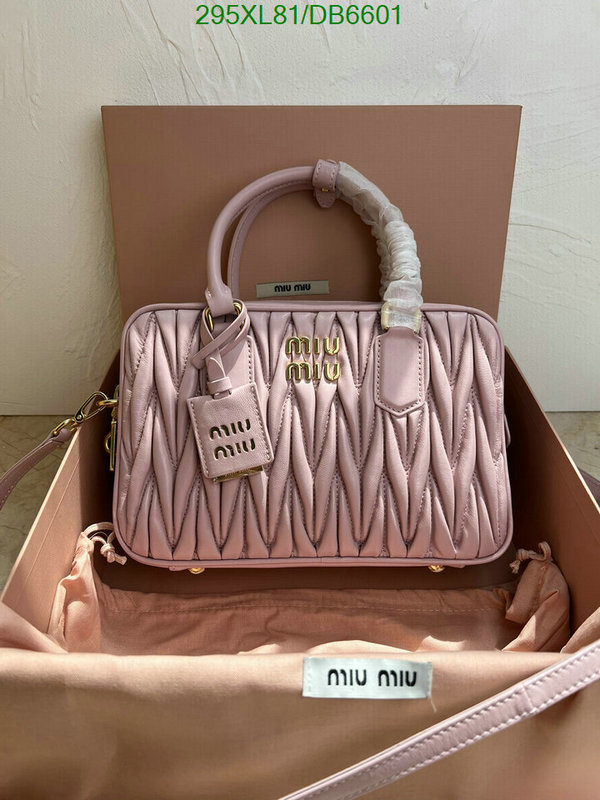 Miu Miu Bag-(Mirror)-Handbag- Code: DB6601 $: 295USD