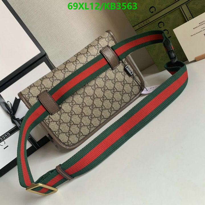 Gucci Bag-(4A)-Belt Bag-Chest Bag-- Code: KB3563 $: 69USD