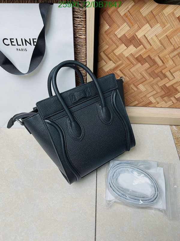 Celine Bag-(Mirror)-Handbag- Code: DB7647 $: 259USD