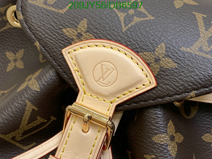 LV Bag-(Mirror)-Backpack- Code: DB6597 $: 209USD