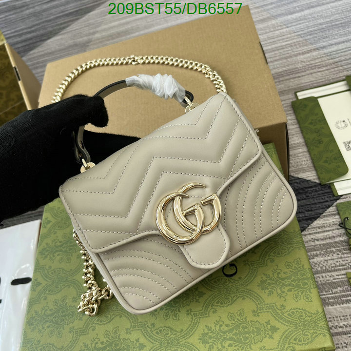 Gucci Bag-(Mirror)-Marmont Code: DB6557 $: 209USD