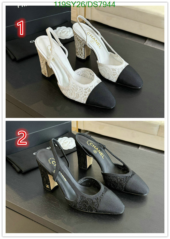 Women Shoes-Chanel Code: DS7944 $: 119USD