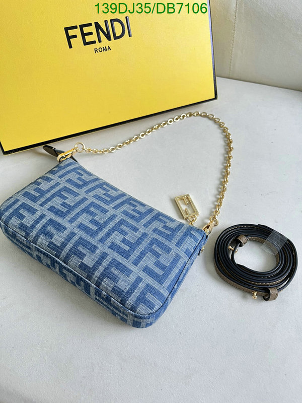 Fendi Bag-(Mirror)-Crossbody- Code: DB7106 $: 139USD