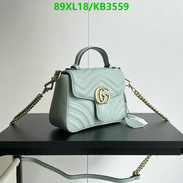 Gucci Bag-(4A)-Marmont Code: KB3559 $: 89USD