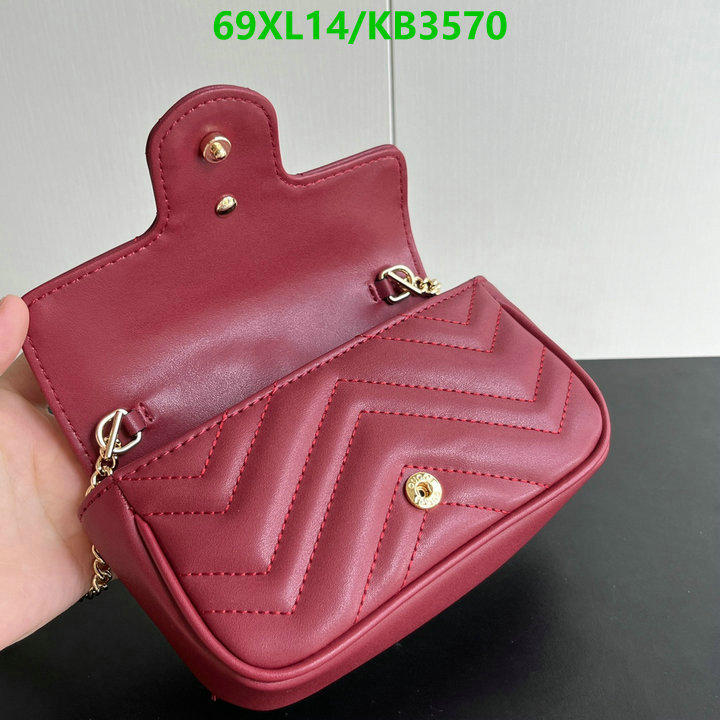 Gucci Bag-(4A)-Marmont Code: KB3570 $: 69USD