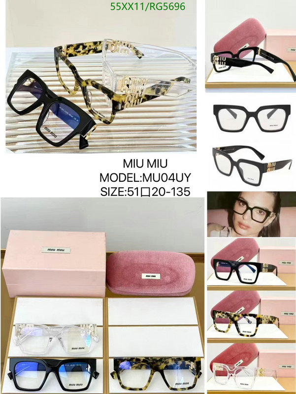 Glasses-MiuMiu Code: RG5696 $: 55USD