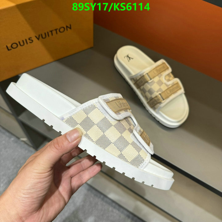 Men shoes-LV Code: KS6114 $: 89USD