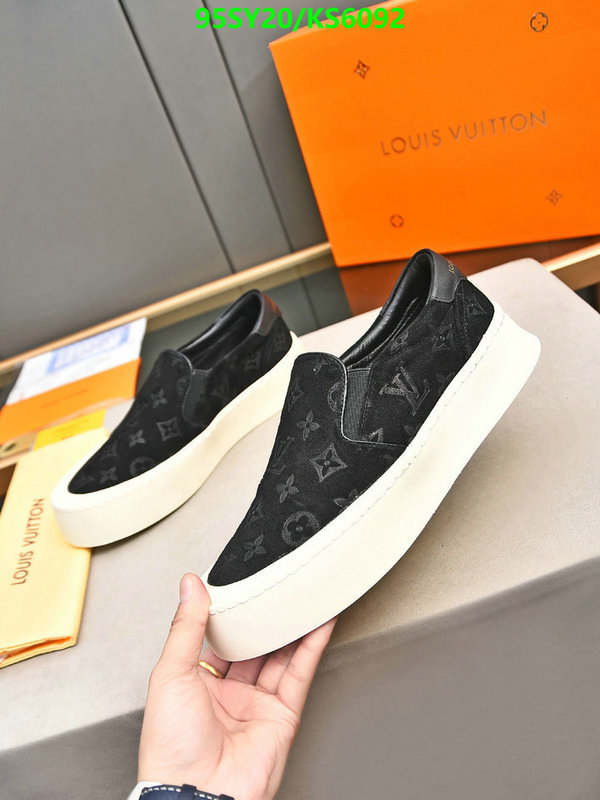 Men shoes-LV Code: KS6092 $: 95USD