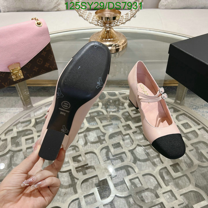 Women Shoes-Chanel Code: DS7931 $: 125USD