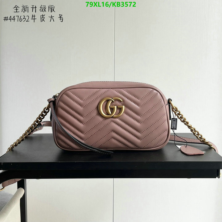 Gucci Bag-(4A)-Marmont Code: KB3572 $: 79USD