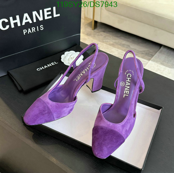 Women Shoes-Chanel Code: DS7943 $: 119USD