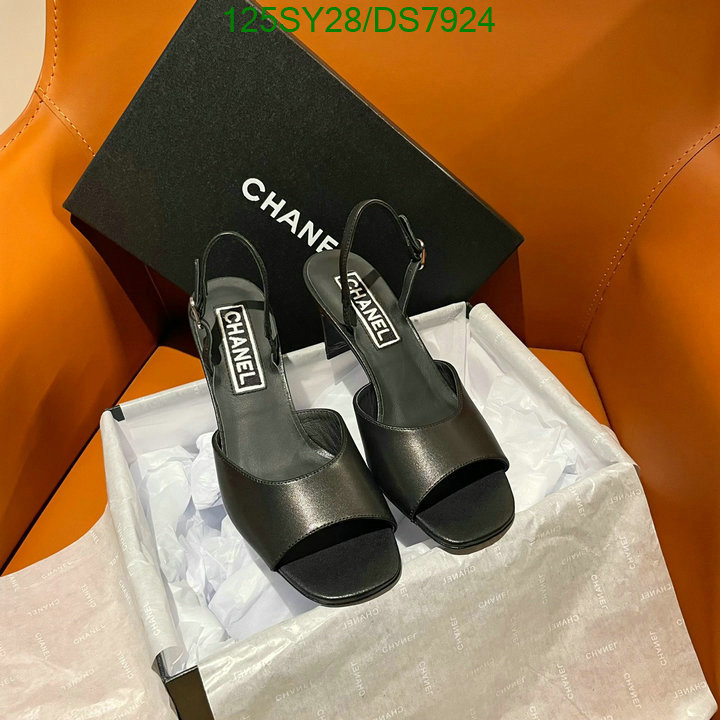 Women Shoes-Chanel Code: DS7924 $: 125USD