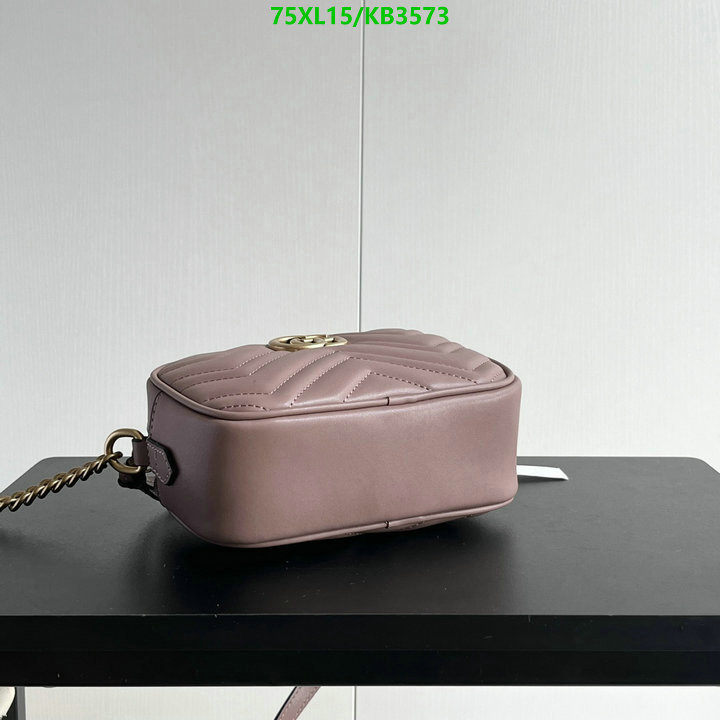 Gucci Bag-(4A)-Marmont Code: KB3573 $: 75USD