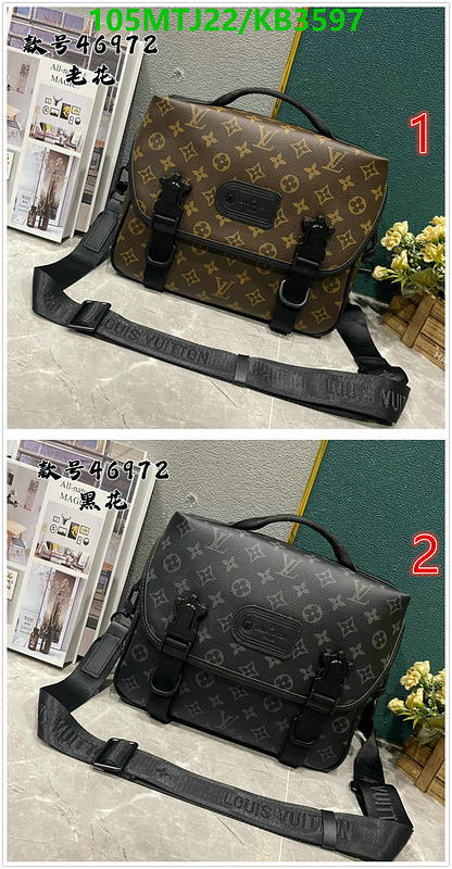 LV Bag-(4A)-Pochette MTis Bag- Code: KB3597 $: 105USD