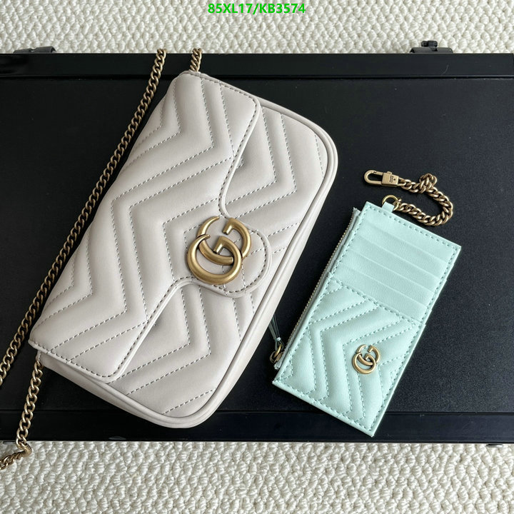 Gucci Bag-(4A)-Marmont Code: KB3574 $: 85USD