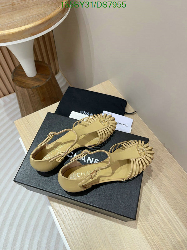 Women Shoes-Chanel Code: DS7955 $: 135USD