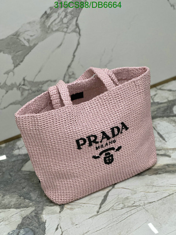 Prada Bag-(Mirror)-Handbag- Code: DB6664 $: 315USD