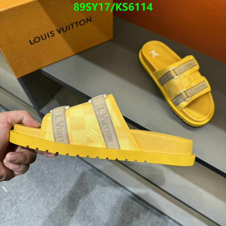 Men shoes-LV Code: KS6114 $: 89USD