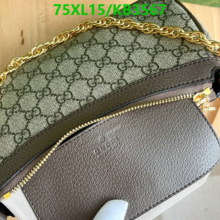 Gucci Bag-(4A)-Crossbody- Code: KB3567 $: 75USD