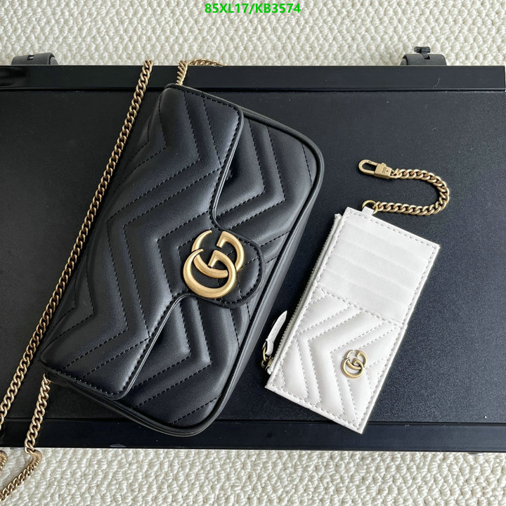 Gucci Bag-(4A)-Marmont Code: KB3574 $: 85USD