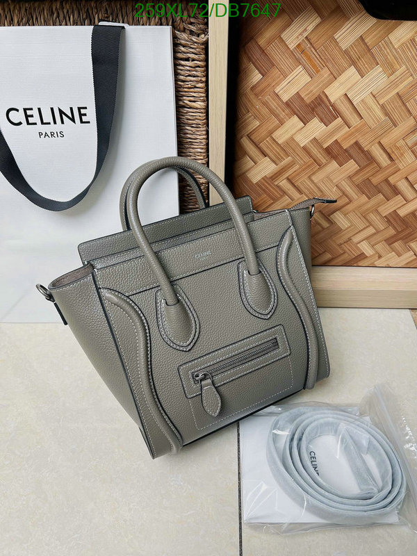 Celine Bag-(Mirror)-Handbag- Code: DB7647 $: 259USD