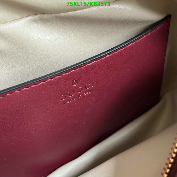 Gucci Bag-(4A)-Marmont Code: KB3573 $: 75USD