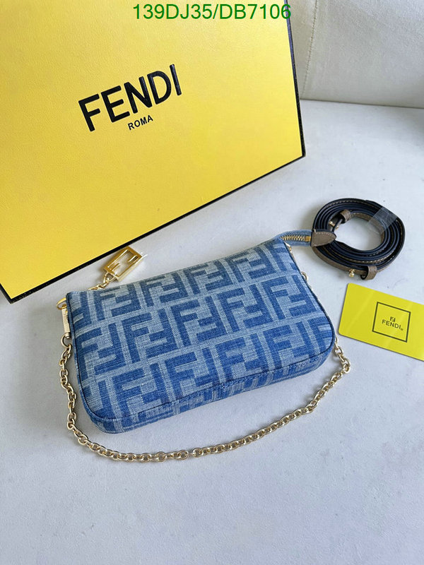 Fendi Bag-(Mirror)-Crossbody- Code: DB7106 $: 139USD