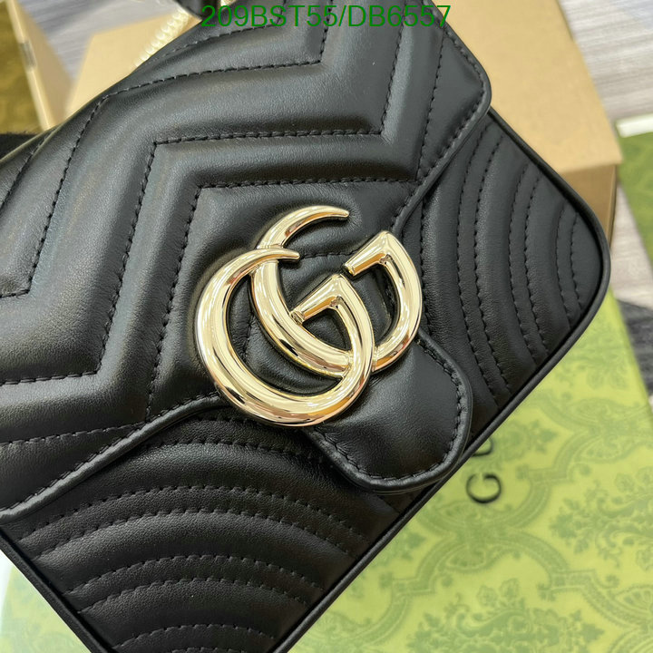 Gucci Bag-(Mirror)-Marmont Code: DB6557 $: 209USD